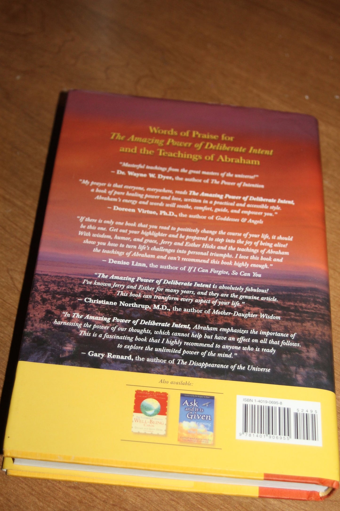the amazing power of deliberate intent:Living the art of allowing Esther Hicks and Jerry Hicks