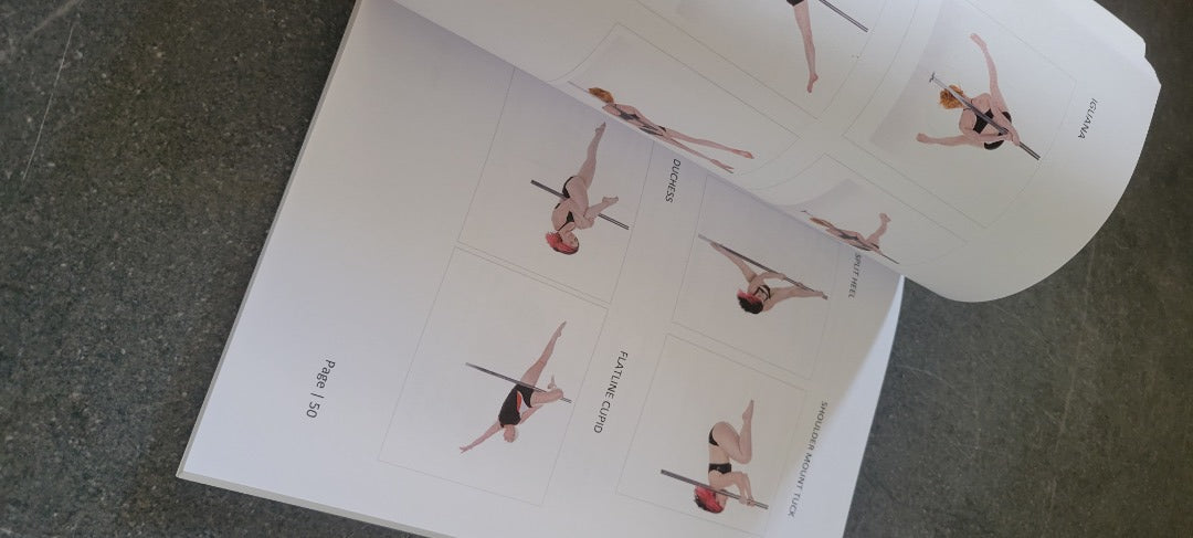 SPIN CITY POLE BIBLE - The Ultimate Student Guide paperback book Dancing