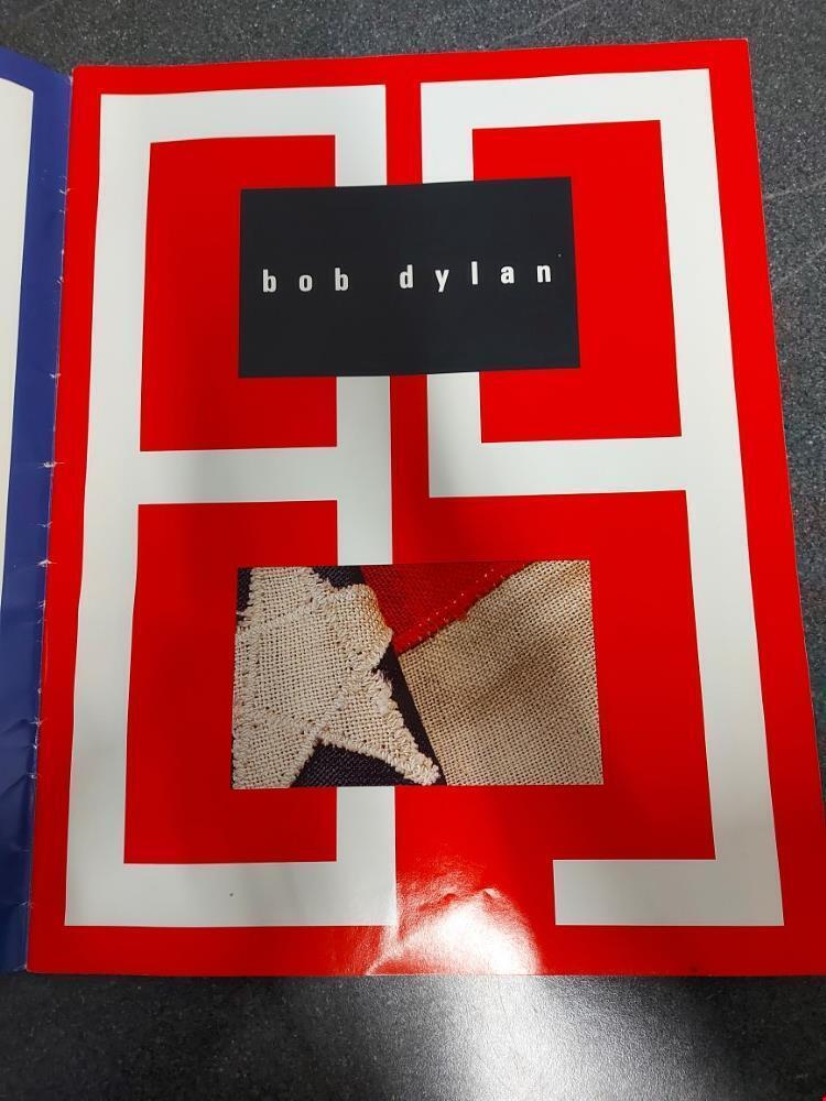 Bob Dylan Souvenir Concert Tour Programme 1989 Oh Mercy