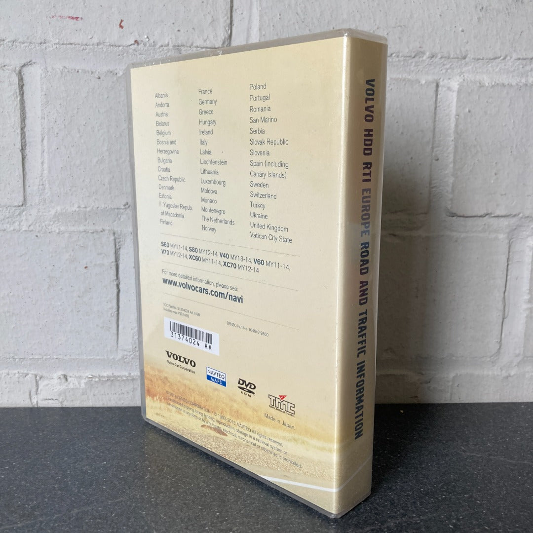 Road & Traffic Information Volvo HDD RTI Europe 2014 Sealed
