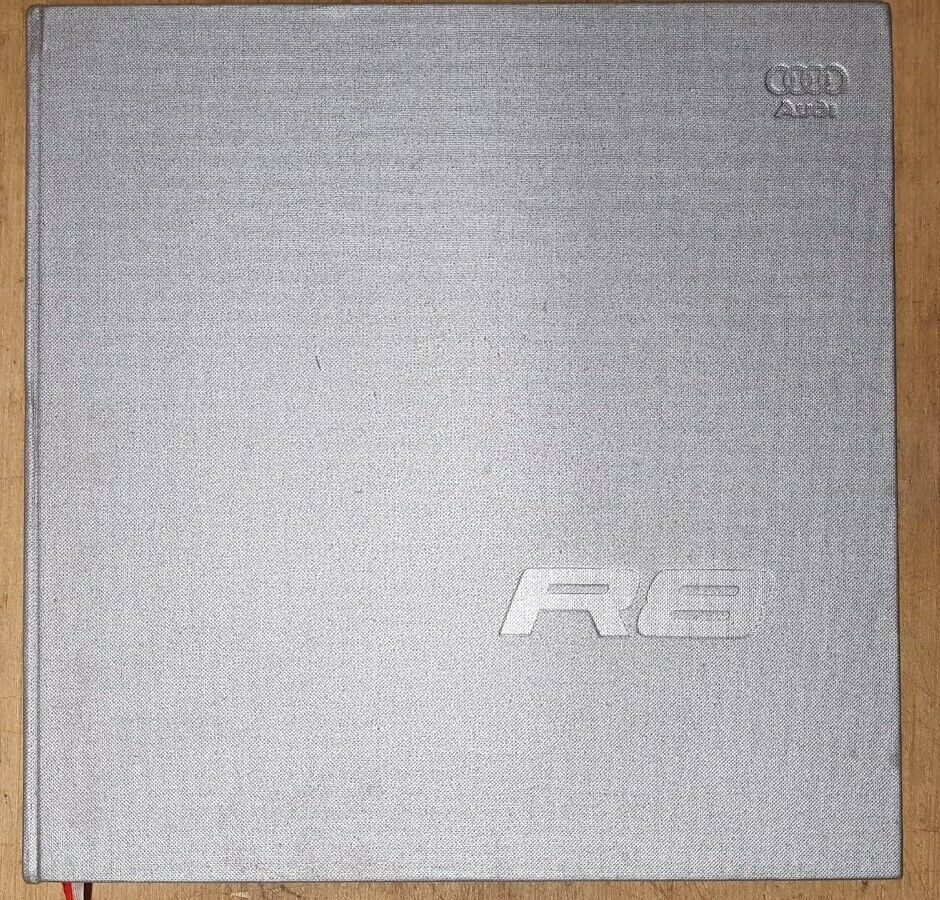 EB1052 Audi R8 Launch Owners Book Brochure Coffee Table Book 2nd Edition