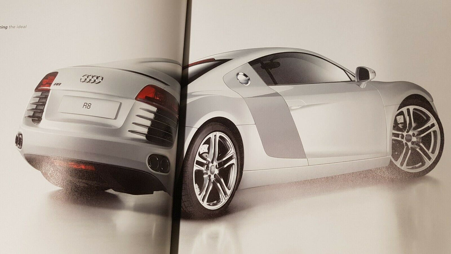 EB1052 Audi R8 Launch Owners Book Brochure Coffee Table Book 2nd Edition