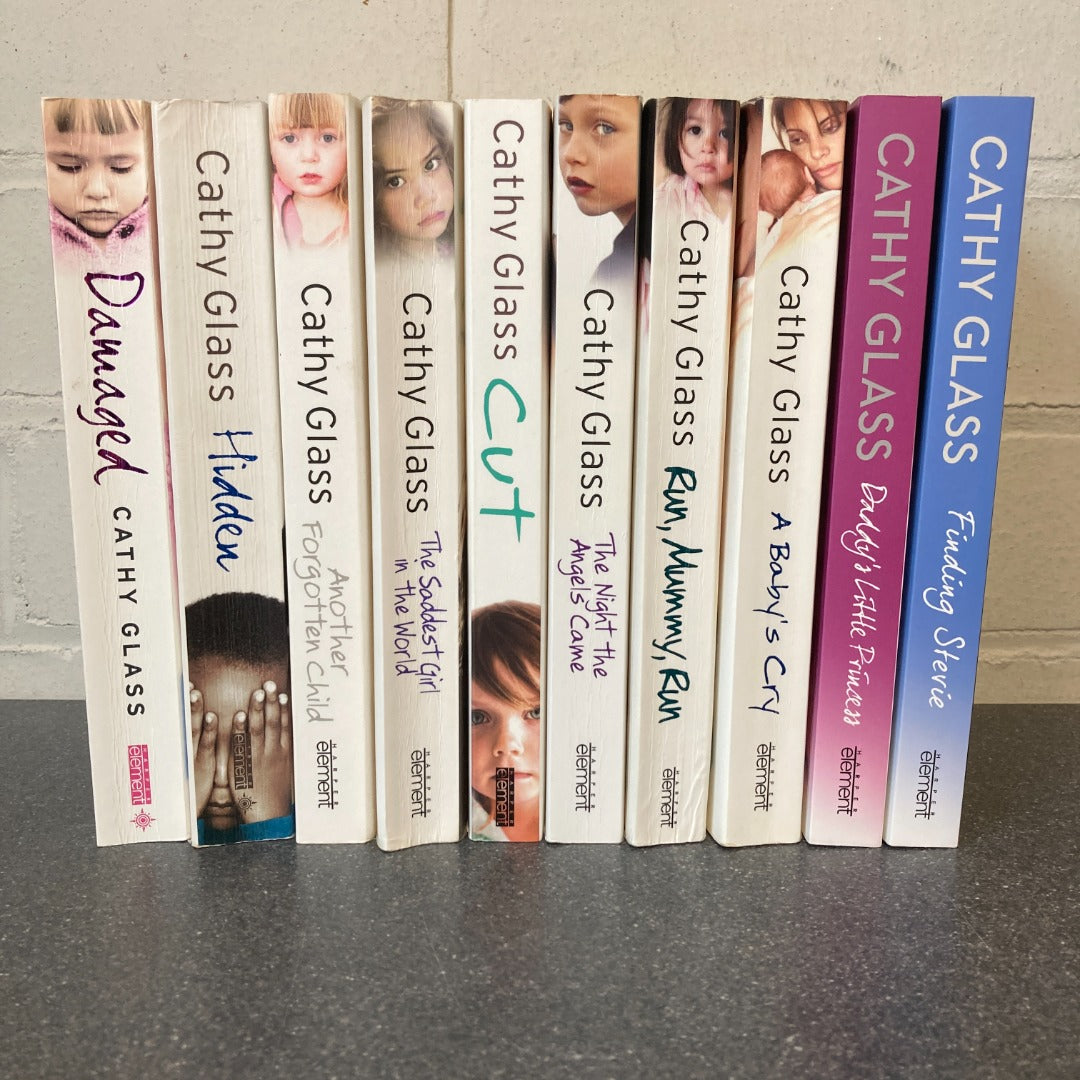Cathy Glass Book Bundle x 10 Non-Fiction Womens Paperbacks