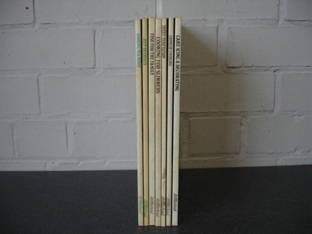 St Michael Cookery Library Book Bundle x 7 Inc Cooking in a Hurry Paperbacks
