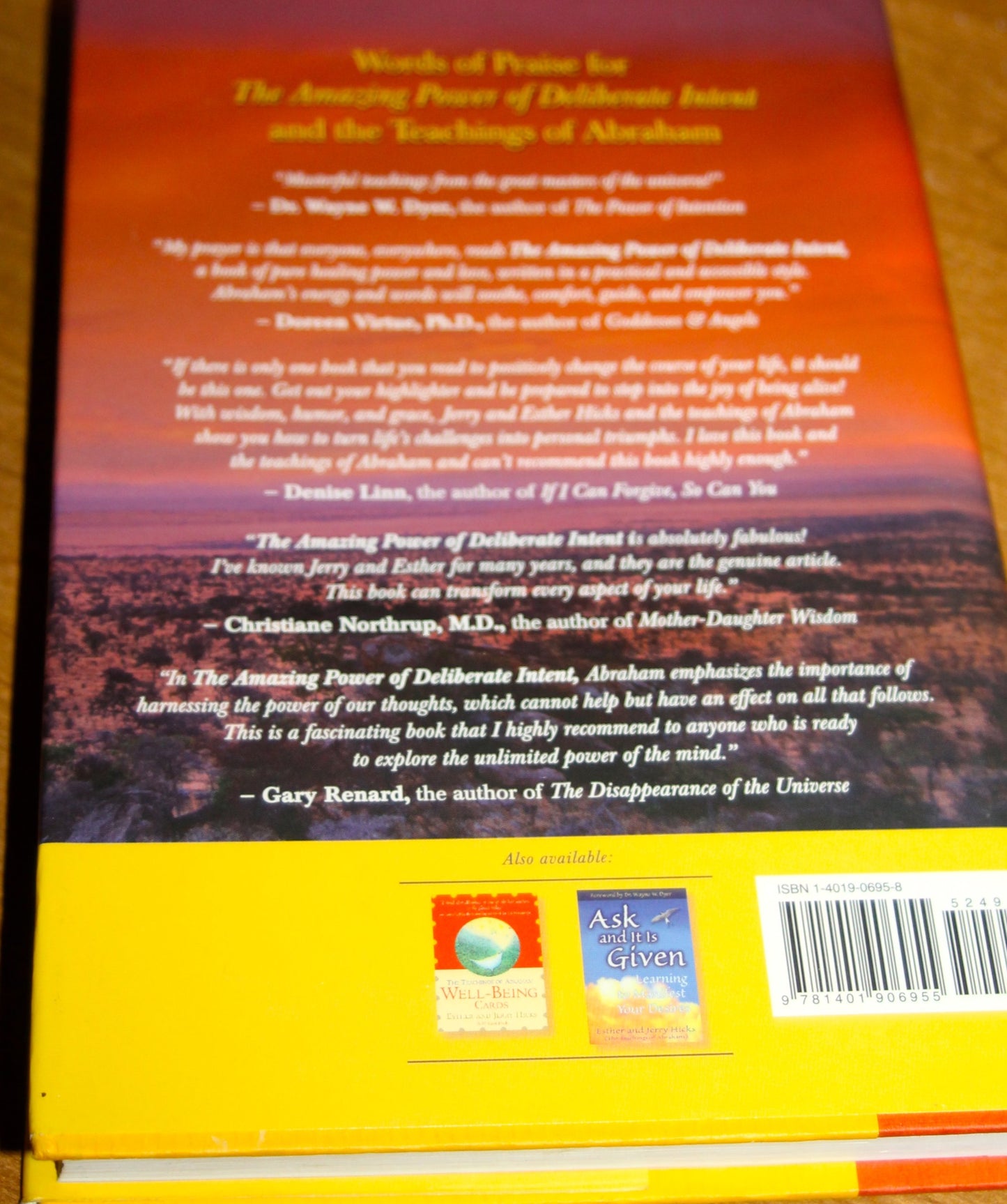 the amazing power of deliberate intent:Living the art of allowing Esther Hicks and Jerry Hicks