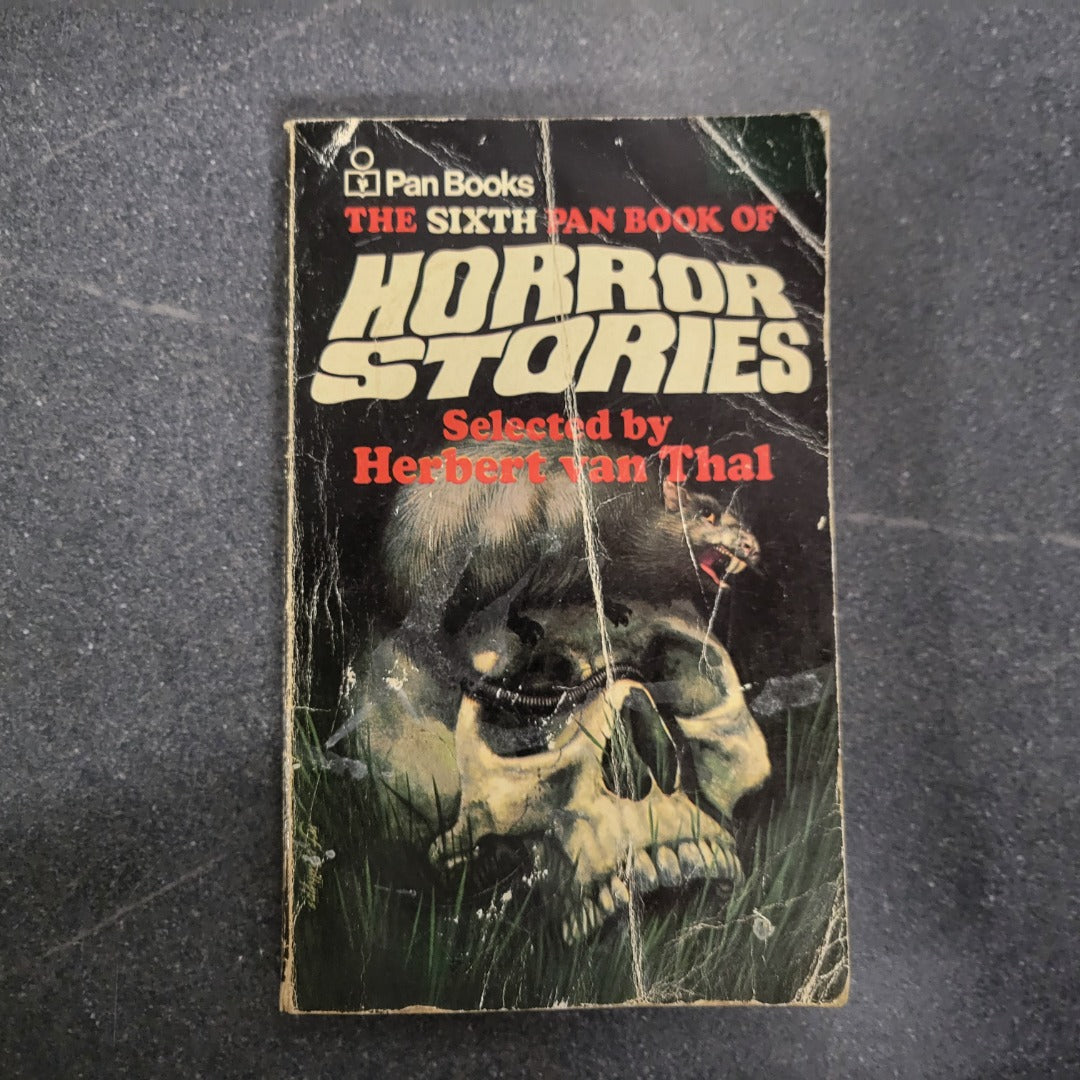 The Sixth Book of Horror Stories herbert van Thal Pan 9th Print 1973