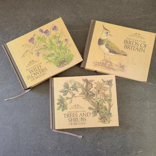 READERS DIGEST Book of Wild Flowers &  Birds & Trees and Shrubs Bundle Set of 3