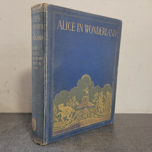 ALICE IN WONDERLAND c1922 Lewis Carroll Boots Chemist Vintage Hardback