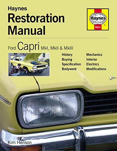 Ford Capri Restoration Manual (Restoration Manuals) Henson, Kim