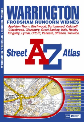Warrington Street Atlas [Paperback] Great Britain