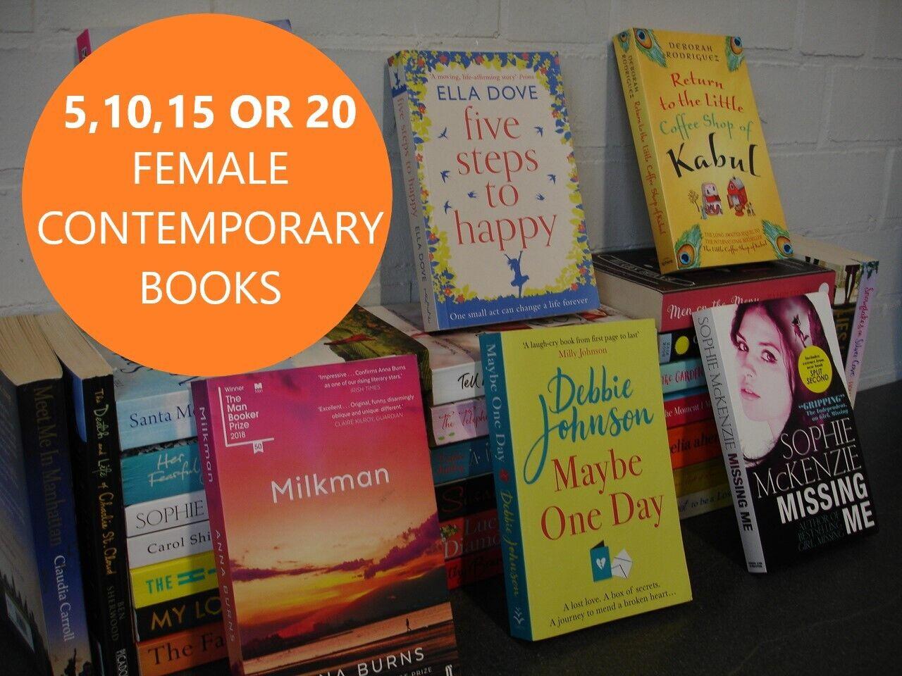 Mixed Bundle of Contemporary Chick lit Romance Fiction Books Novels 5/10/15/20