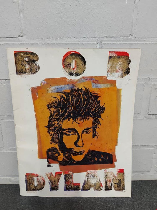 Bob Dylan Souvenir Concert Tour Programme 1989 Oh Mercy