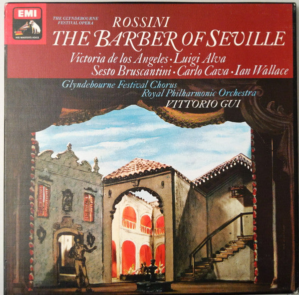 Rossini* / Vittorio Gui / Royal Philharmonic Orchestra / Glyndebourne Festival Chorus / Victoria De Los Angeles / Luigi Alva / Sesto Bruscantini / Carlo Cava / Ian Wallace (3) The Barber Of Seville