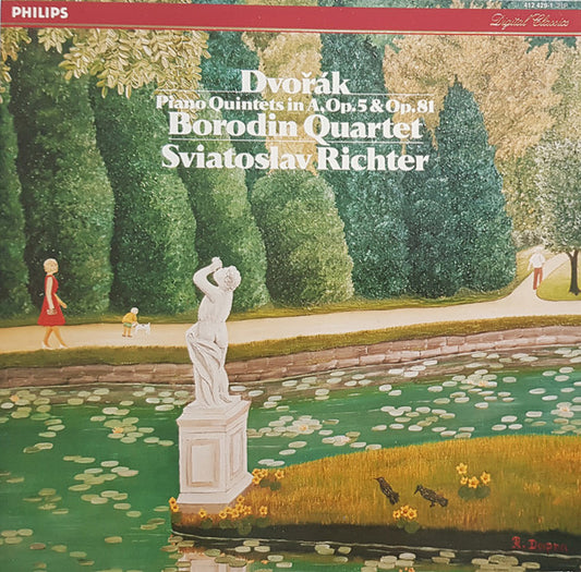 Dvorak* - Borodin Quartet*, Sviatoslav Richter Piano Quintets In A, Op.5 & Op.81