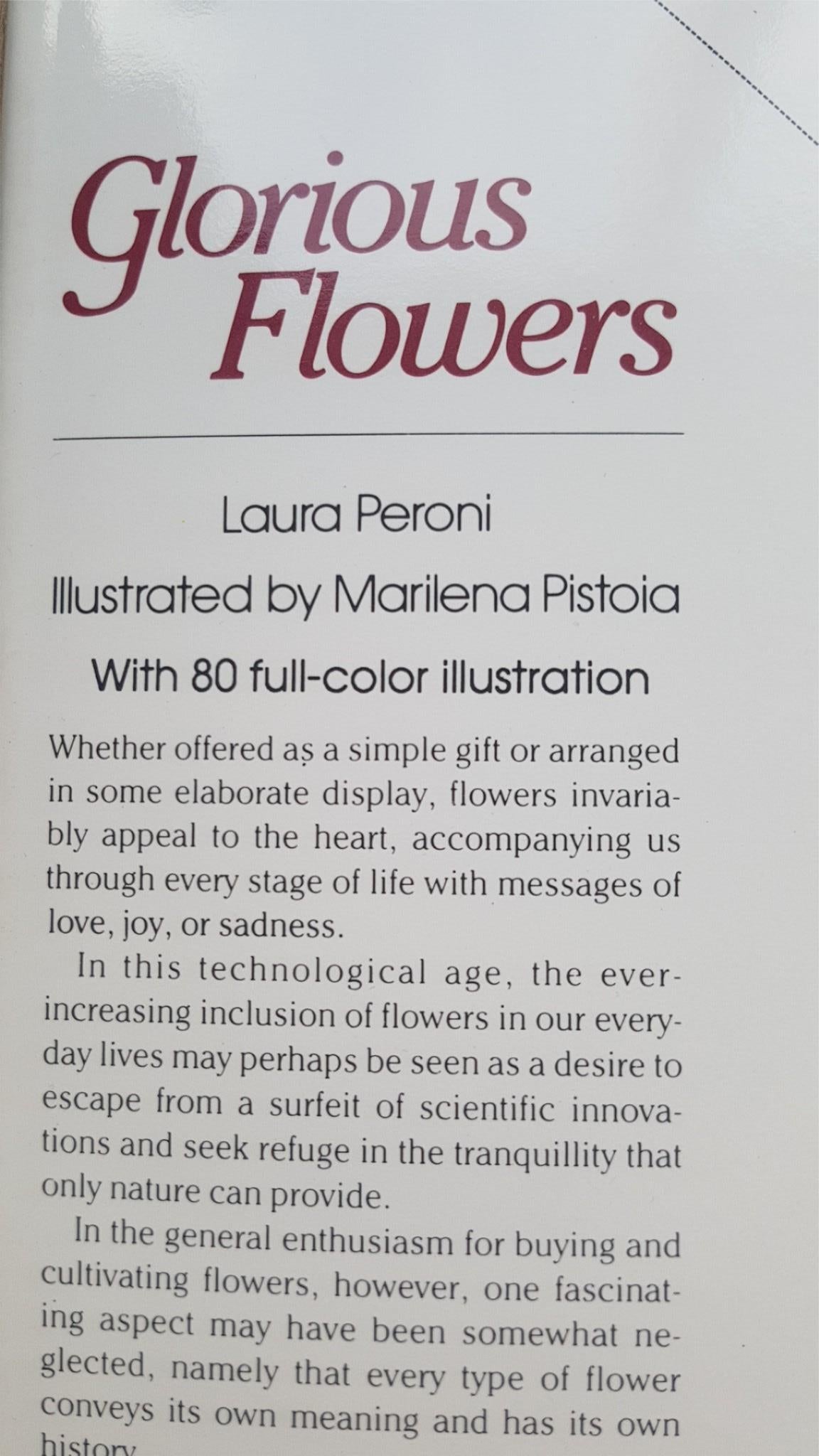 Glorious Flowers by Peroni, Laura Book Large a4 Pictures Craft Decoupage Posters