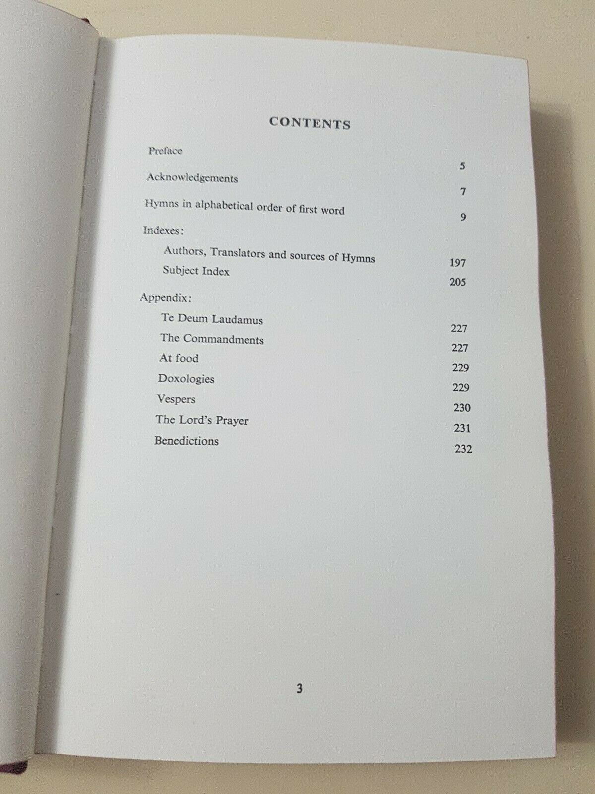 Eb3001 The  Methodist Hymnal Edited by Hazel Watson Viney Ltd Red Edged pages