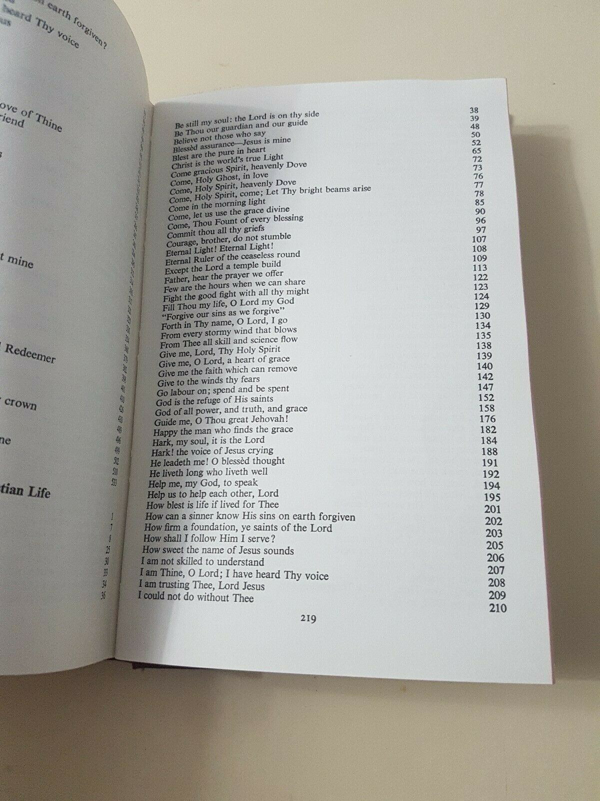 Eb3001 The  Methodist Hymnal Edited by Hazel Watson Viney Ltd Red Edged pages