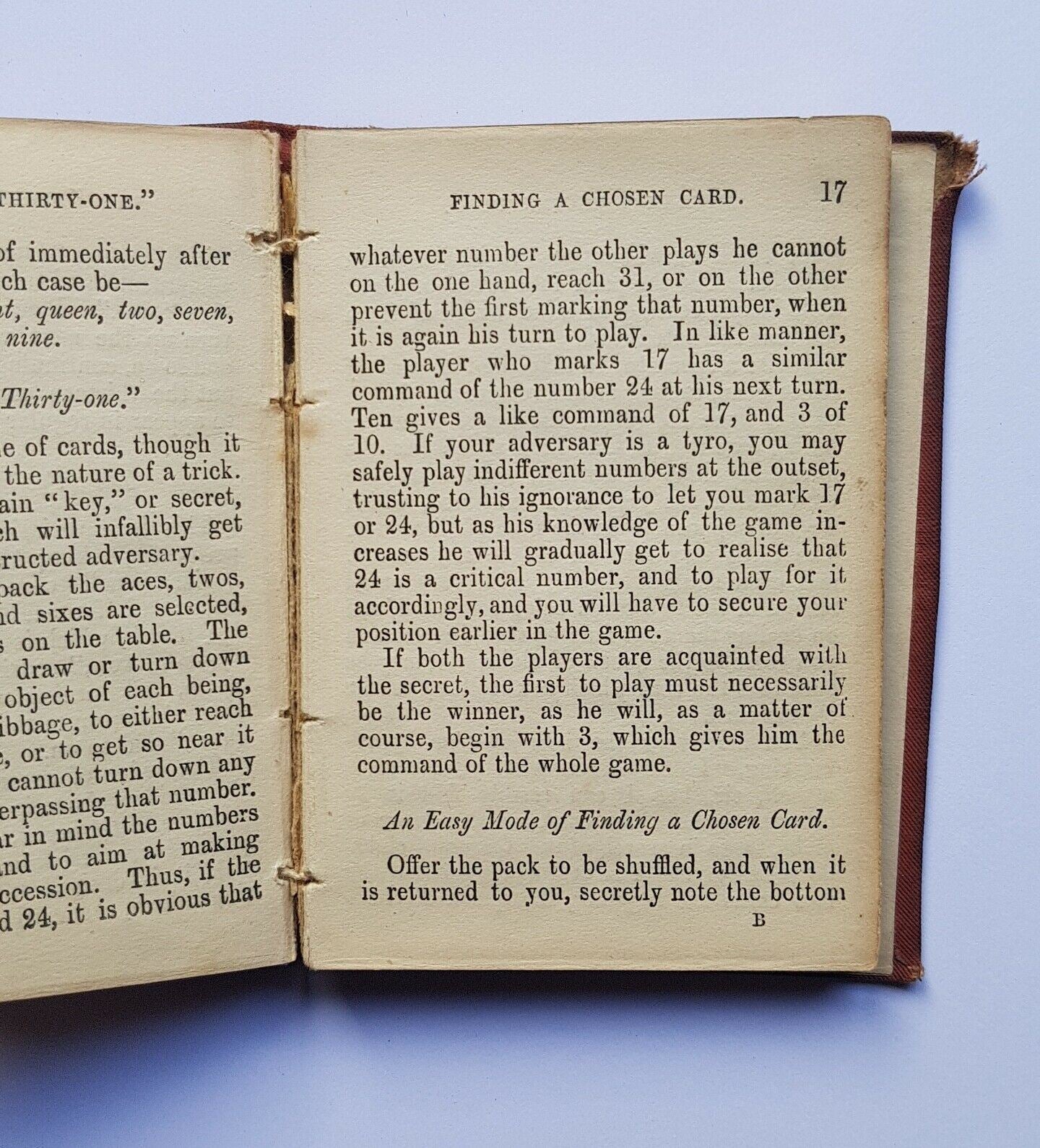 Card Tricks without Sleight-of-Hand by Hoffmann A Warne Bijou Book c1890s Magic