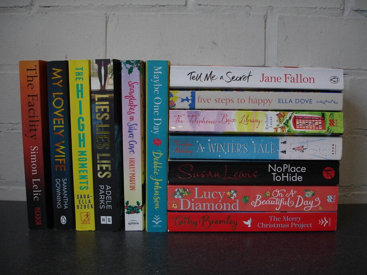 Mixed Bundle of Contemporary Chick lit Romance Fiction Books Novels 5/10/15/20