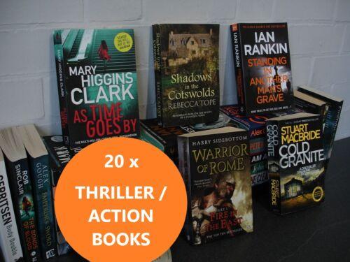 Mixed Bundle Modern Thriller Crime Action Suspense Books Novels 5/10/15/20