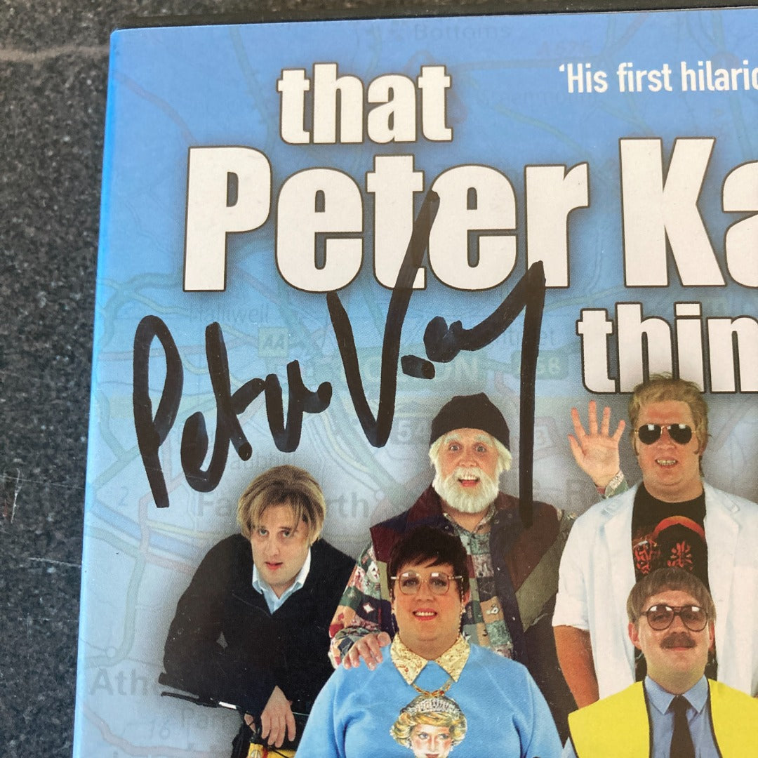 Peter Kay DVD Bundle x 5 Signed Phoenix Nights Peter Kay Live