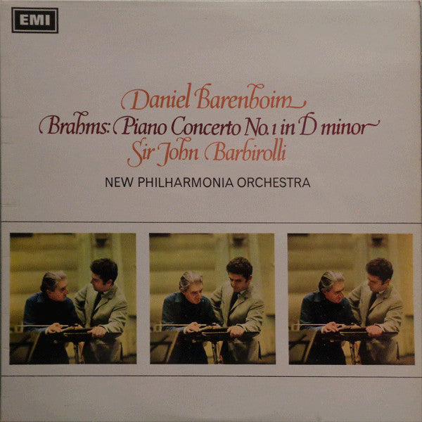 Brahms* - Daniel Barenboim, Sir John Barbirolli, New Philharmonia Orchestra Piano Concerto No. 1 In D Minor