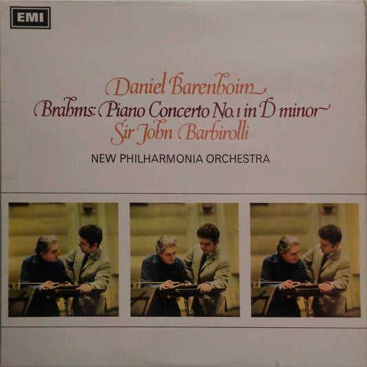 Brahms* - Daniel Barenboim, Sir John Barbirolli, New Philharmonia Orchestra Piano Concerto No. 1 In D Minor